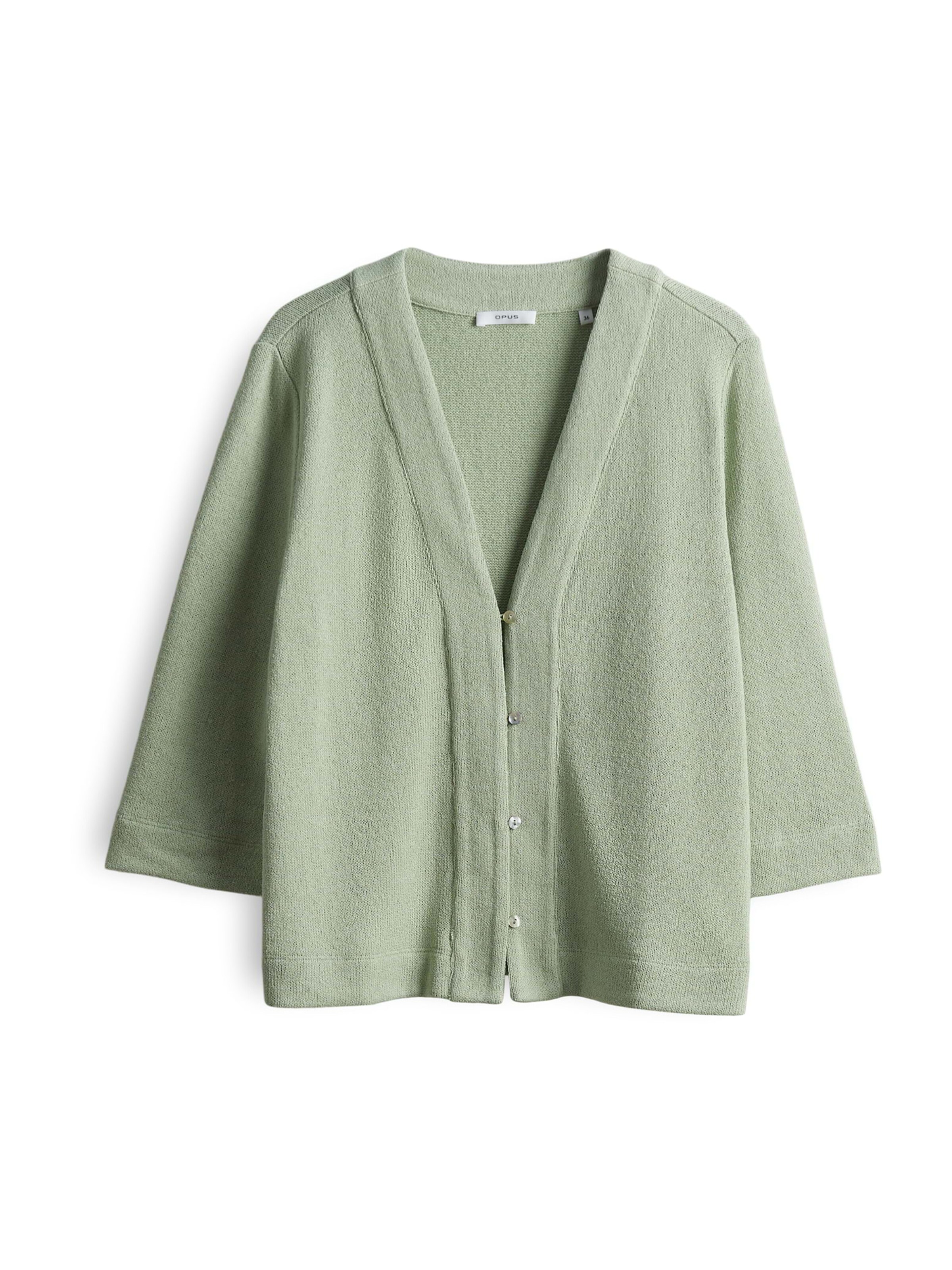 OPUS Kampsun 'Semipa', värv roheline: eest vaates