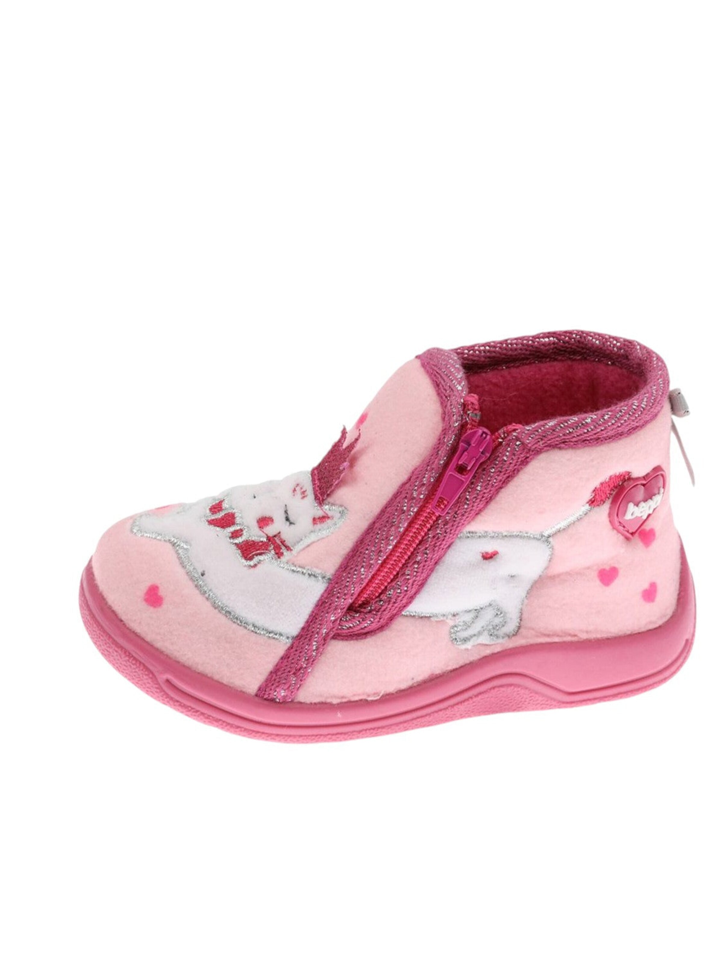 Beppi Hausschuh 'Indoor Shoe'‌‌‌ in Pink: Vorderseite