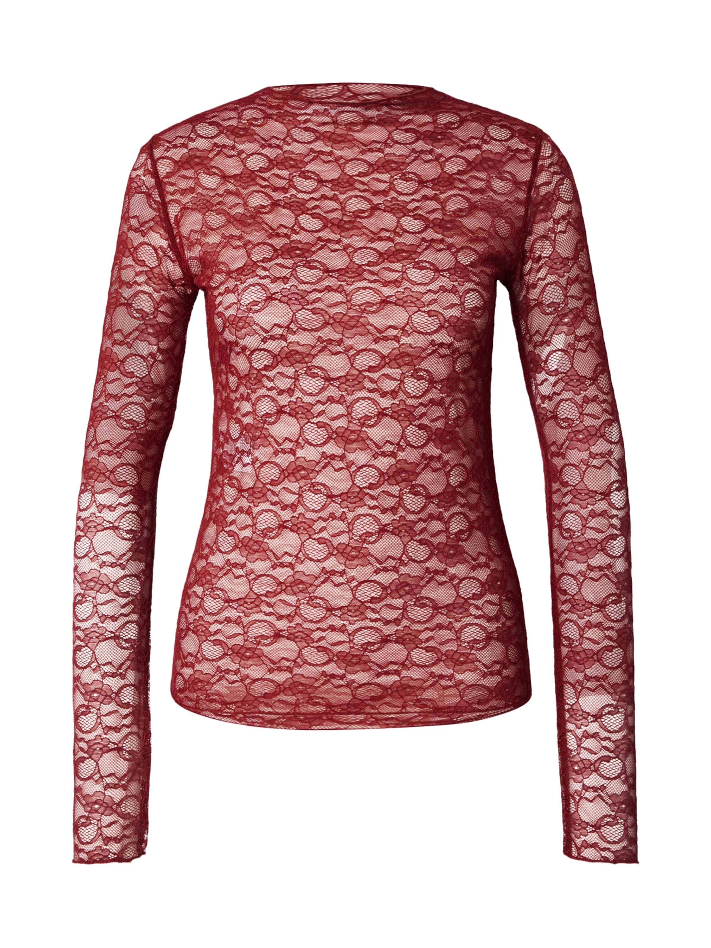 Hailys Camisa 'Xe44nia' em XS em bordeaux, Vista do artigo