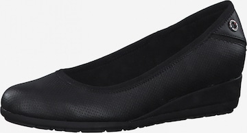 s.Oliver Официални дамски обувки в черно: отпред