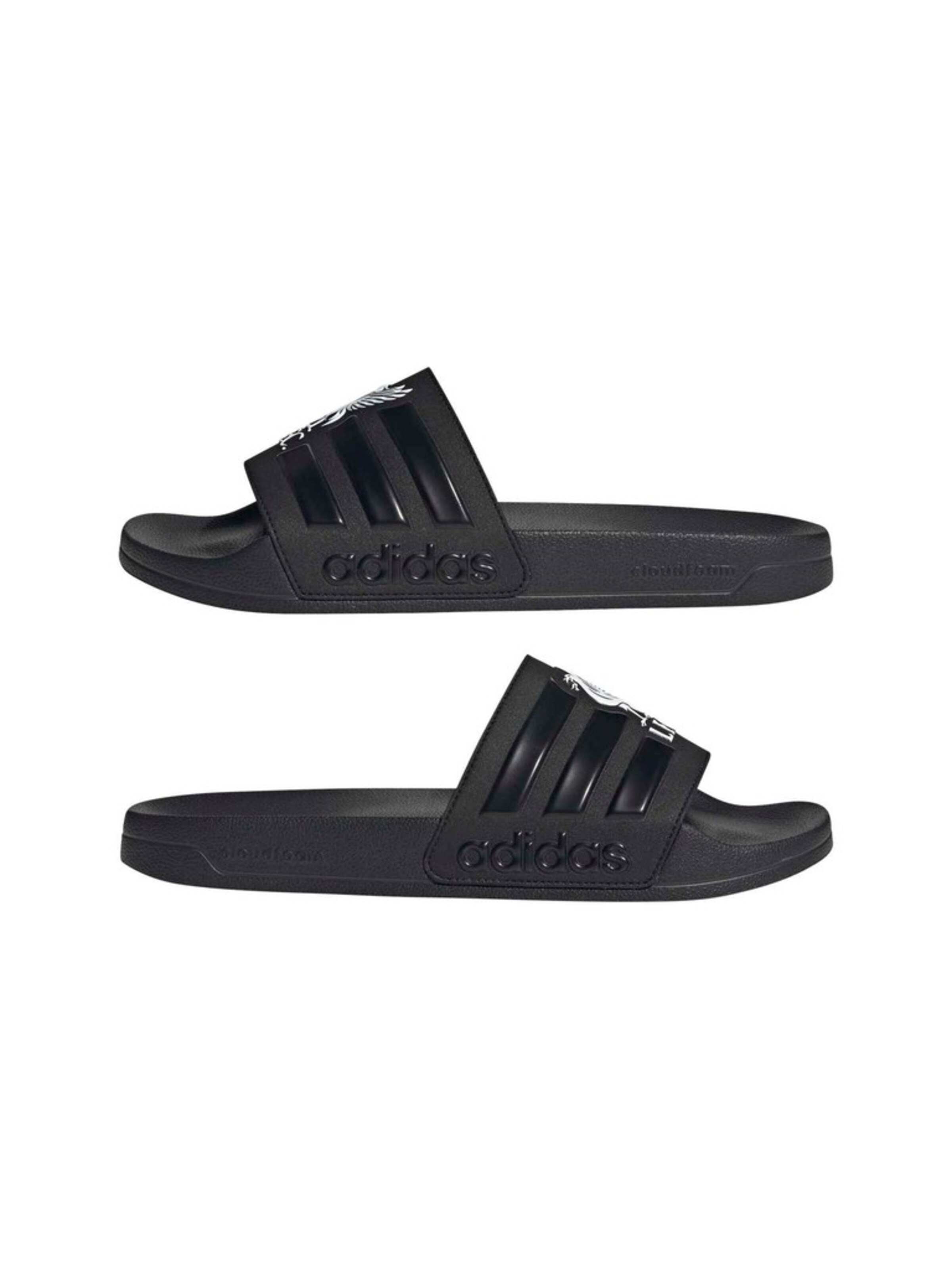 ADIDAS SPORTSWEAR Pistokkaat 'ADILETTE SHOWER Liverpool' värissä musta