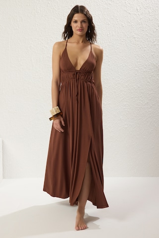 Trendyol Summer dress in Brown