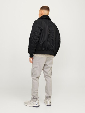 JACK & JONES Overgangsjakke 'JORQUEENS' i sort