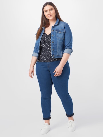 ABOUT YOU Curvy Top 'Hale' in Zwart