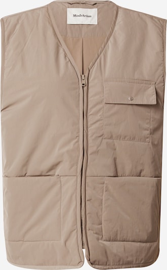 modström Gilet 'Emery' en taupe, Vue avec produit