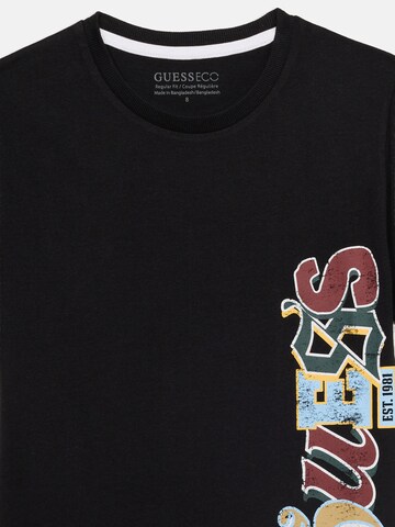 GUESS T-Shirt in Schwarz