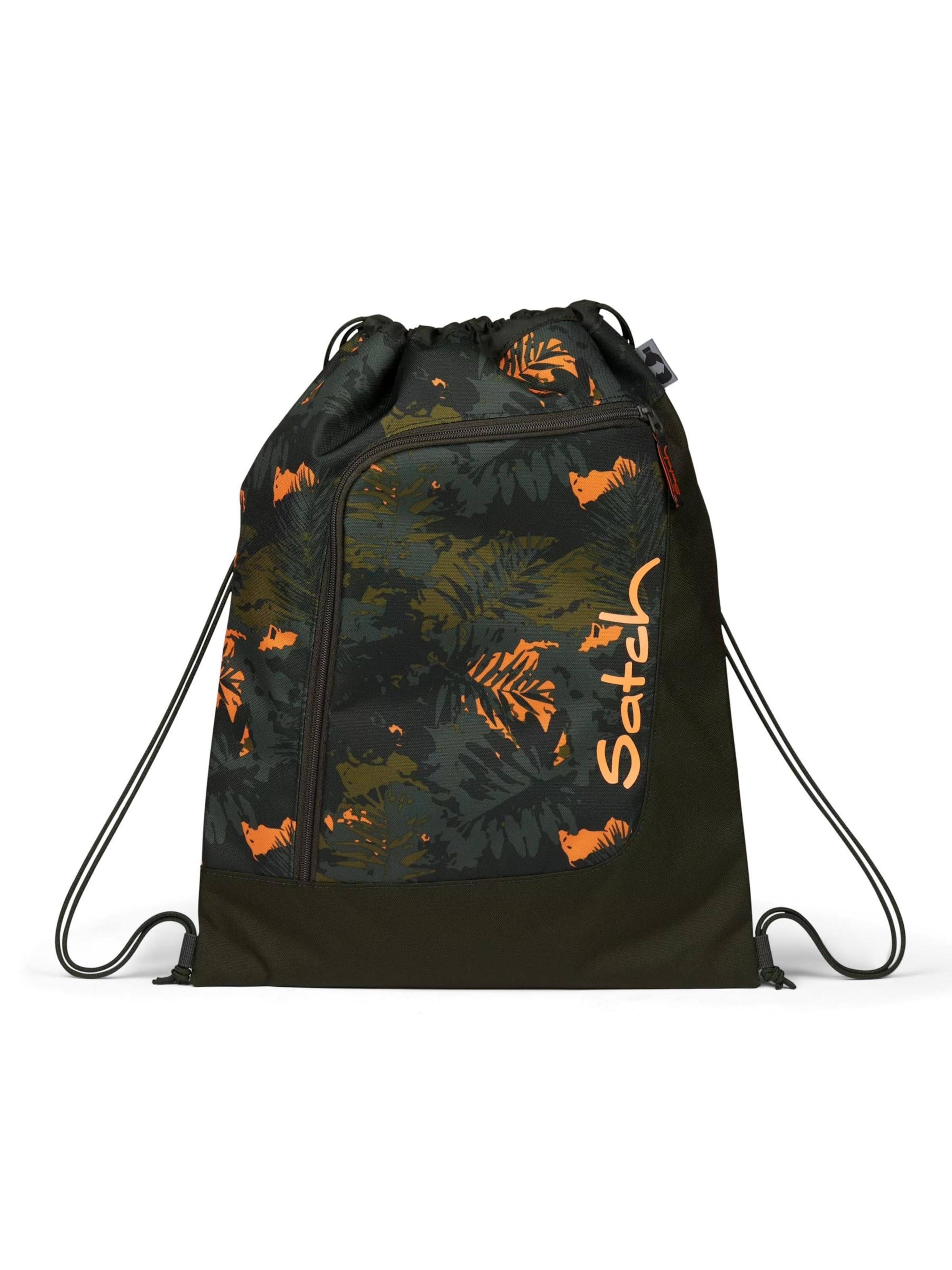 Satch Gym Bag 'Sportbeutel Sportbeutel' in Green: front