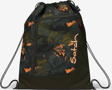 Satch Gym Bag 'Sportbeutel Sportbeutel' in Green: front