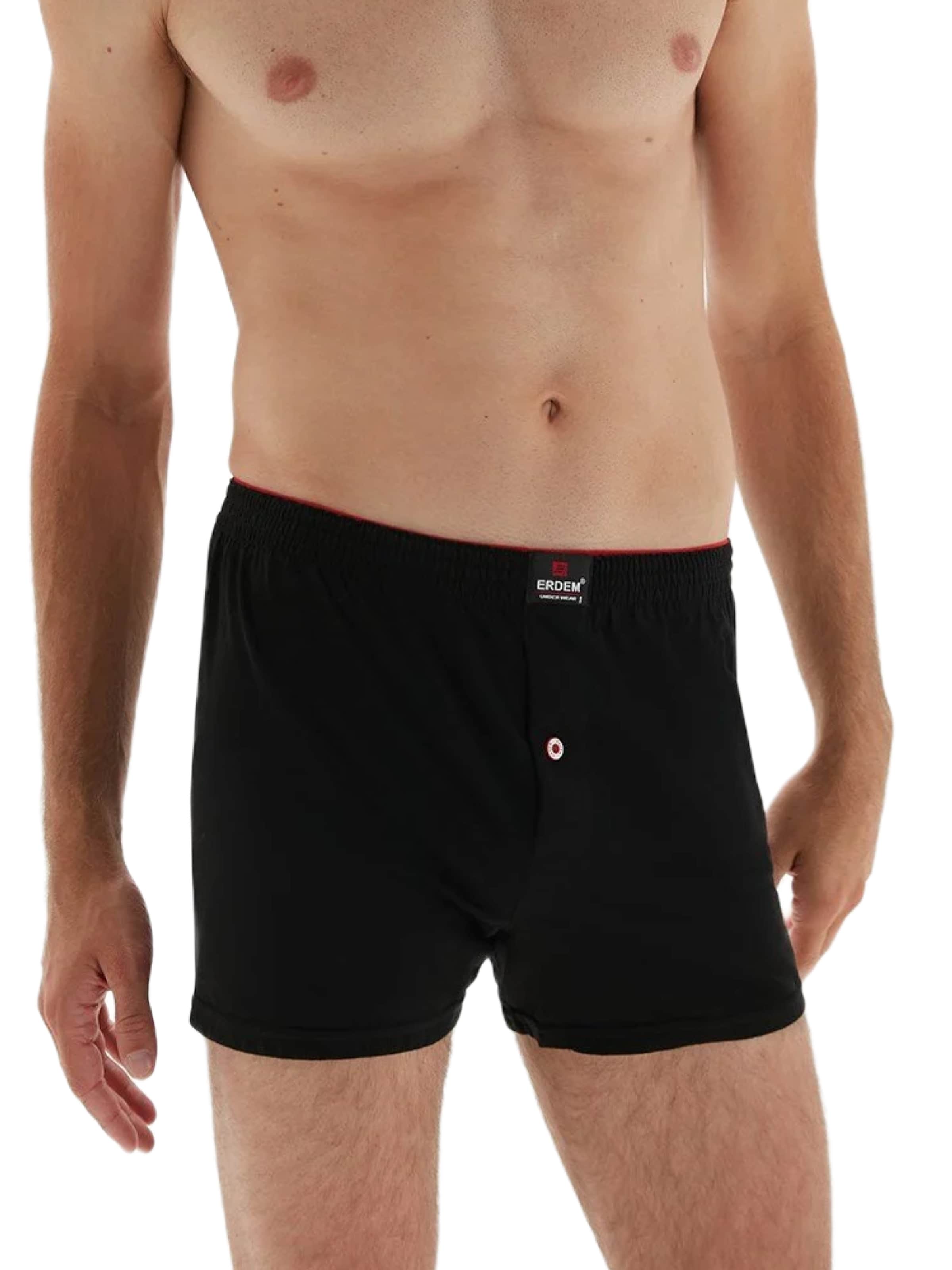 Erdem Boxershorts in Zwart: voorkant