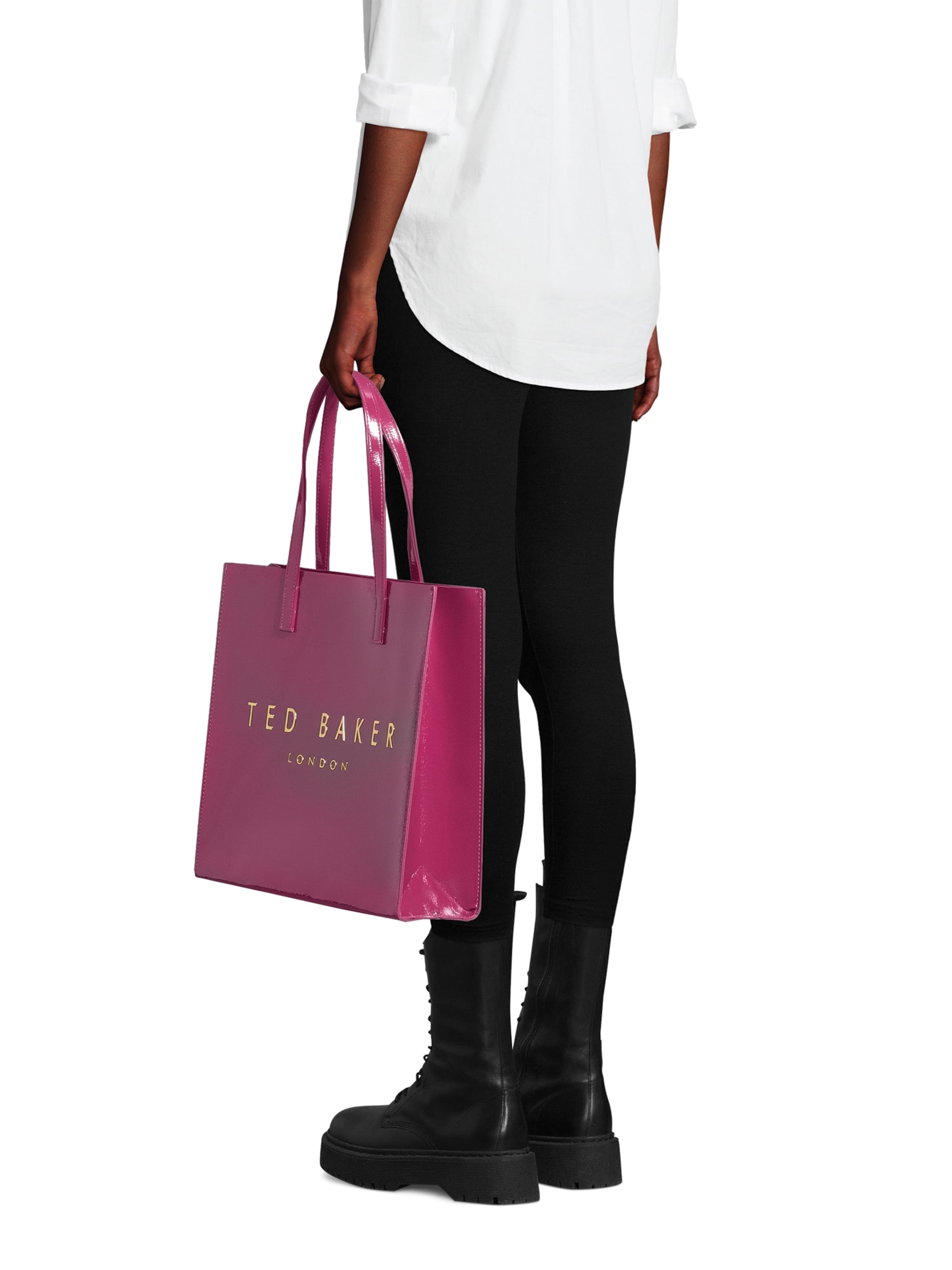 Ted Baker Nakupovalna torba 'CRINKON' | roza barva