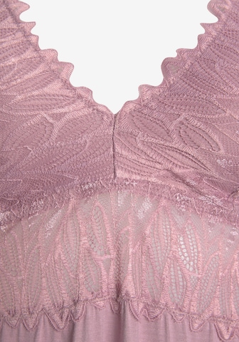 LASCANA - Camisa de noite em rosa