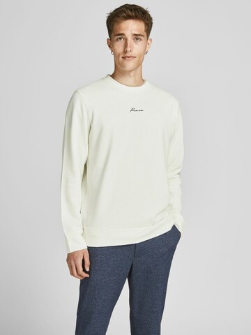 JACK & JONES Sweatshirt in Wit