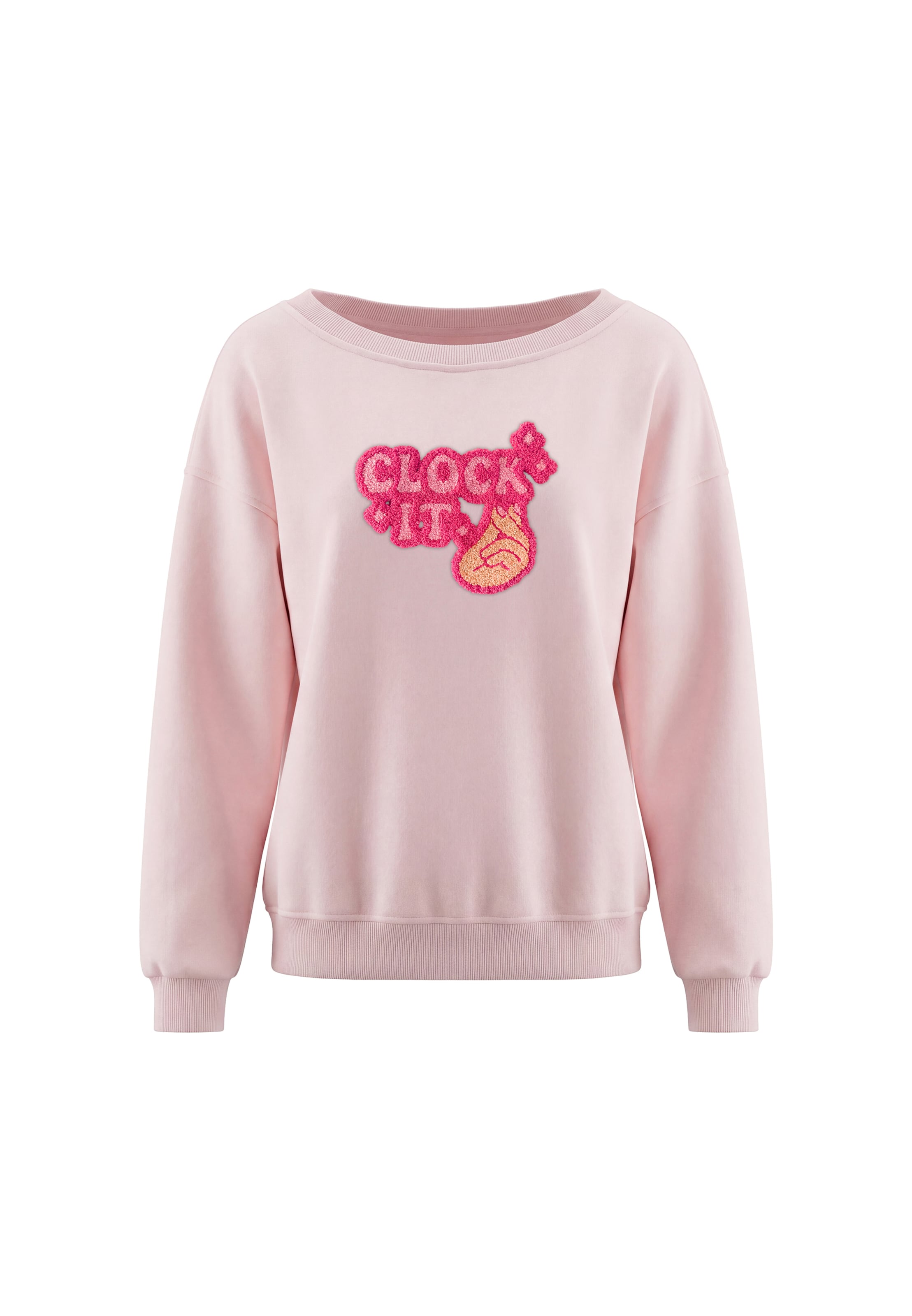 MYMO Sweatshirt in Roze: voorkant