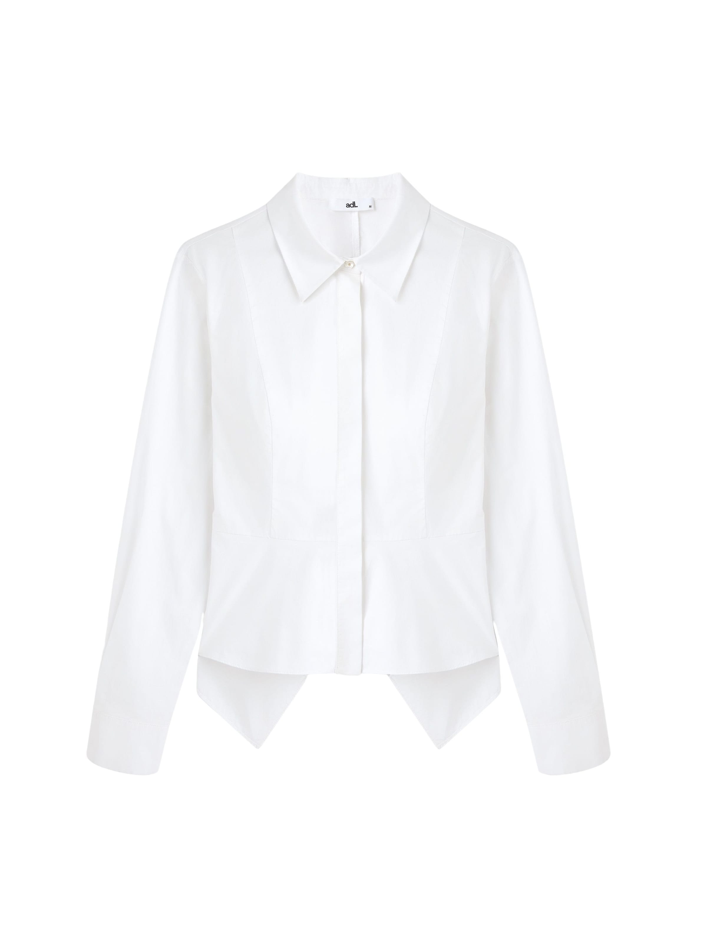 T-shirt adl en blanc : devant