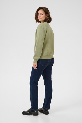 Kaffe Sweatshirt 'Anne' in Grün