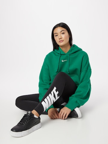 Nike Sportswear Mikina 'PHOENIX FLEECE' - Zelená