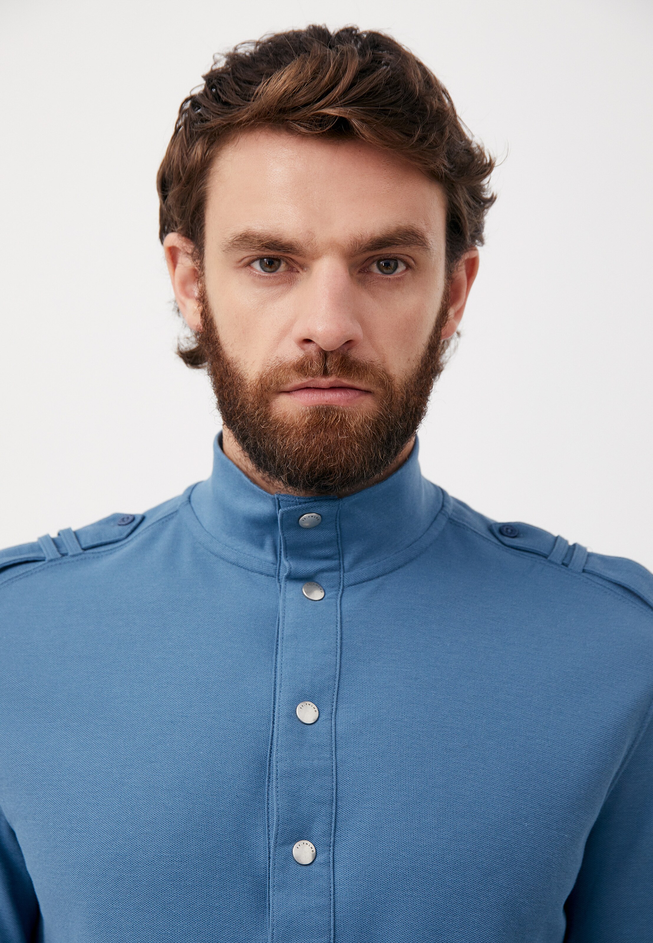 Männer Große Größen Finn Flare Langarmshirt in Blau - LZ01134 Männer Große Größen Finn Flare Langarmshirt in Blau - LZ01134
