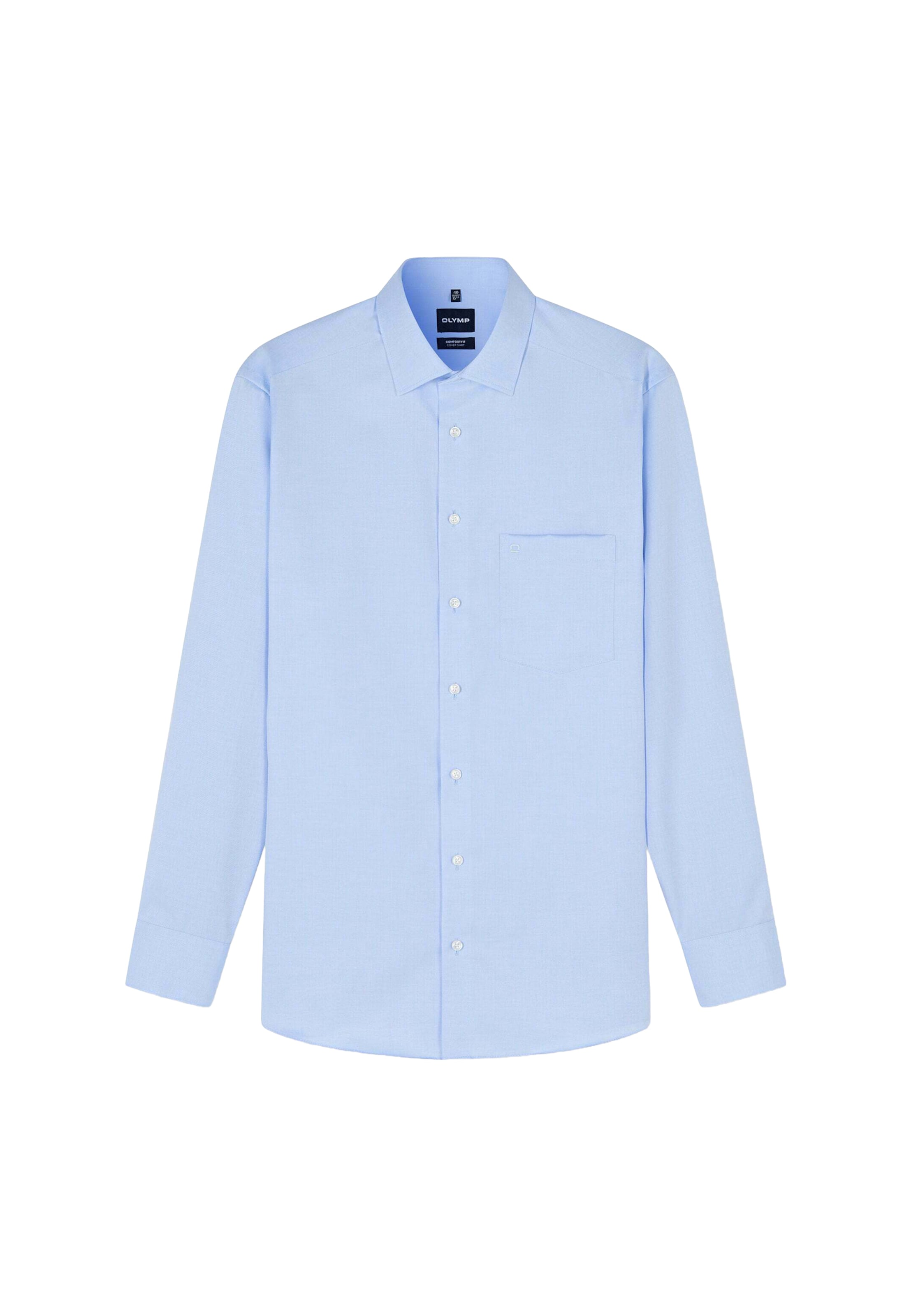 Comfort fit Camicia 'Luxor' di OLYMP in blu: frontale