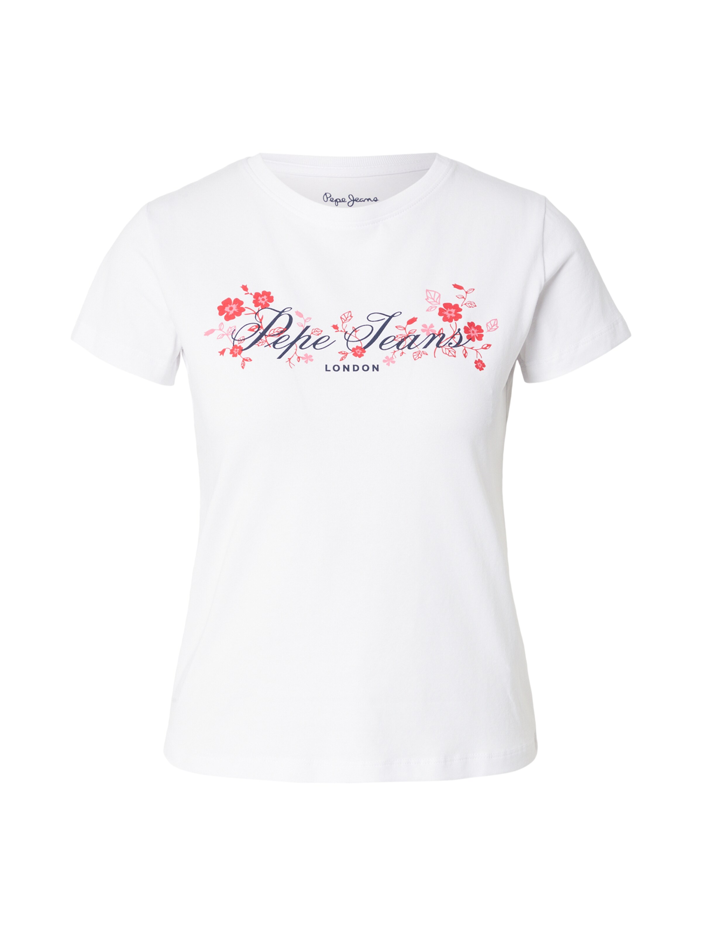 Pepe Jeans Majica | marine / roza / rdeča / bela barva, Prikaz izdelka