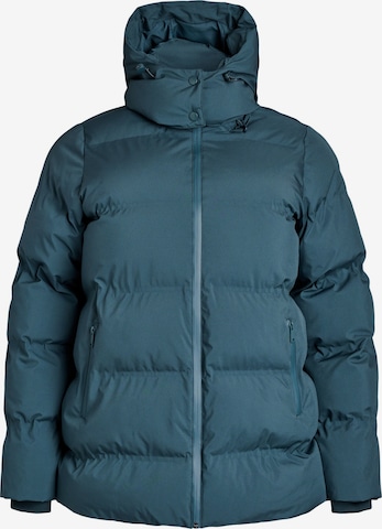 zaļš Zizzi Ziemas jaka 'Melina': no priekšpuses