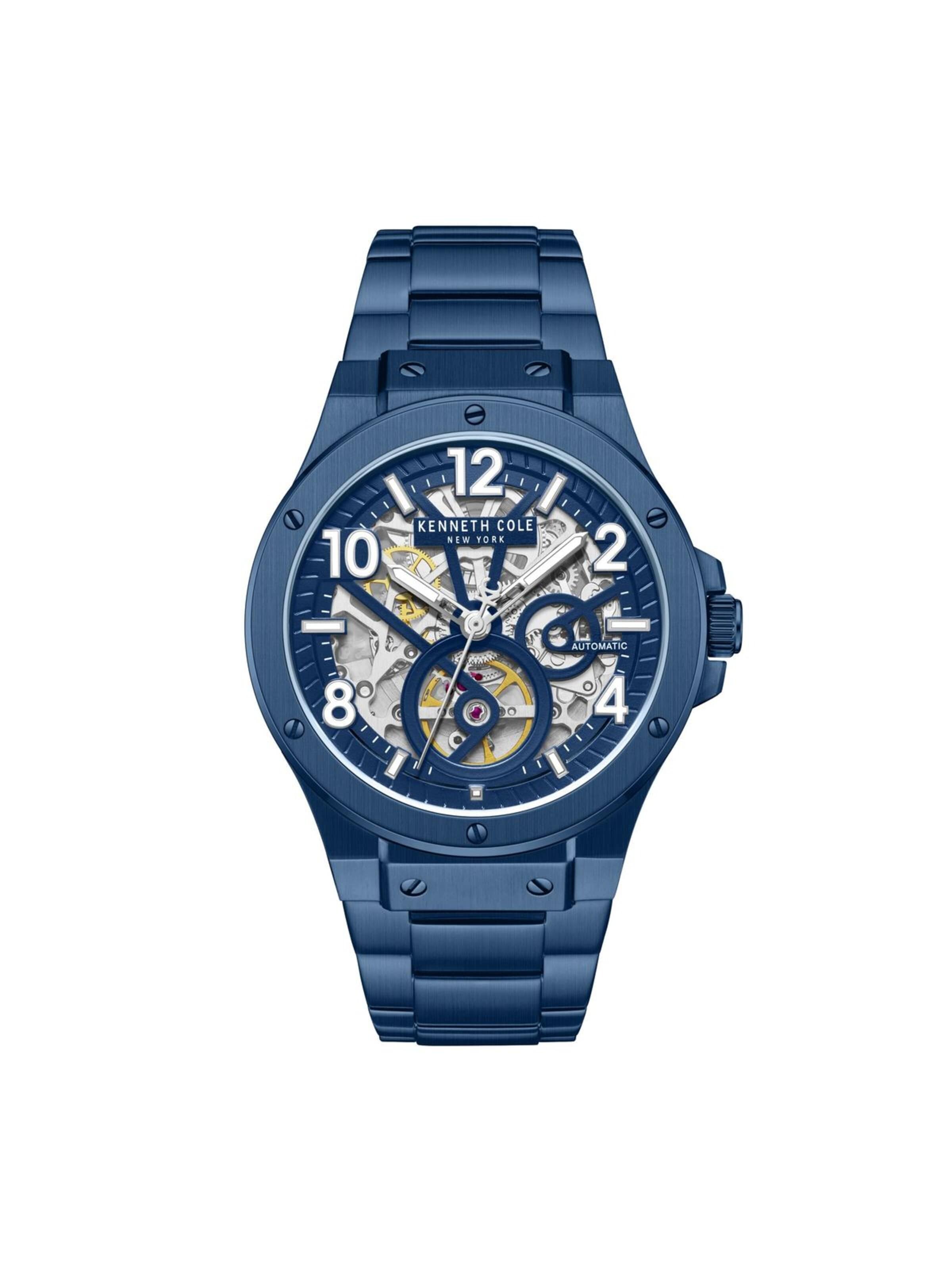 Montre à affichage analogique Kenneth Cole en bleu : devant