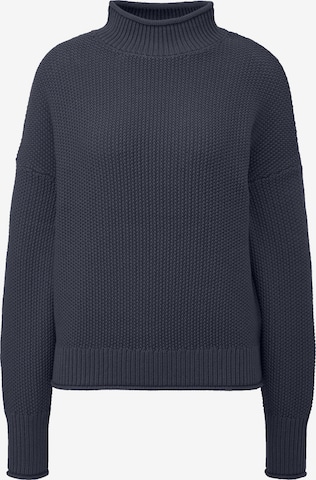 Pull-over QS en bleu : devant