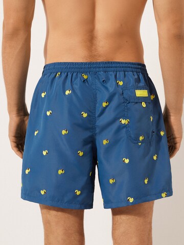 CALZEDONIA Regular Board Shorts in Blue