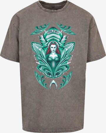 ABSOLUTE CULT Shirt 'Aquaman - Mera' in Grey: front