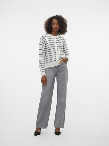 VERO MODA Wide Leg Jeans 'REBECCA' i grå