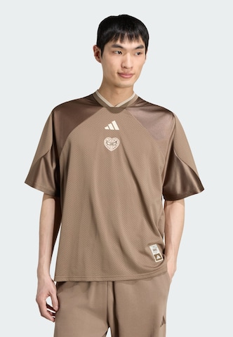 ADIDAS SPORTSWEAR - Camiseta funcional 'Spider-Man' en verde: frente