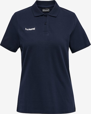 Hummel Shirt in Blauw: voorkant