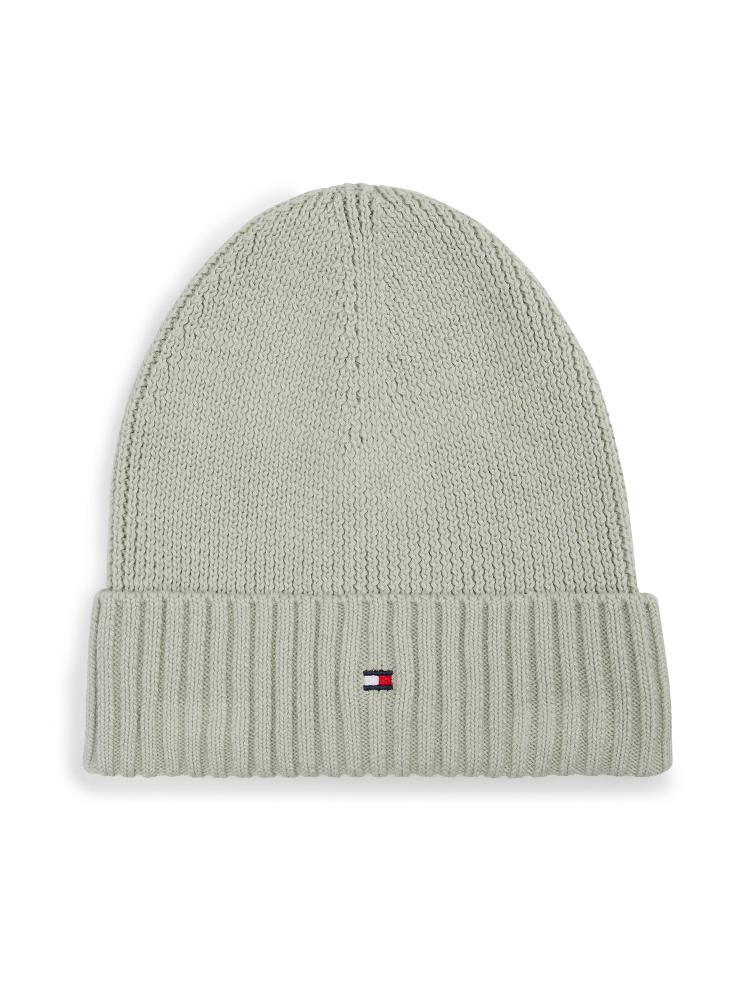 TOMMY HILFIGER Mütze in Grün: Vorderseite