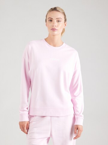 ADIDAS SPORTSWEAR Sports sweatshirt in Pink: front