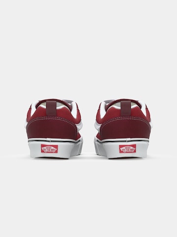 VANS Platform trainers 'Knu Skool' in Red