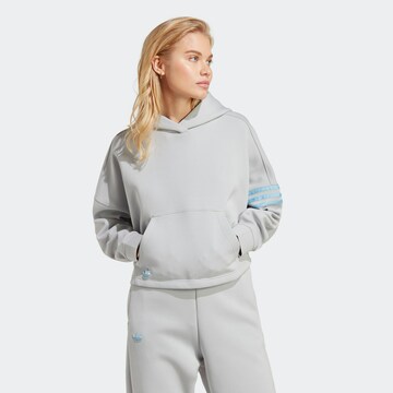 ADIDAS ORIGINALS Sweatshirt 'Adicolor Neuclassics' in Grey: front