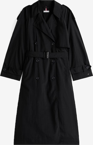 TOMMY HILFIGER Between-seasons coat in Black: front