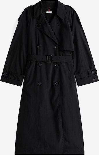 Demisezoninis paltas iš TOMMY HILFIGER, spalva – juoda, Prekių apžvalga