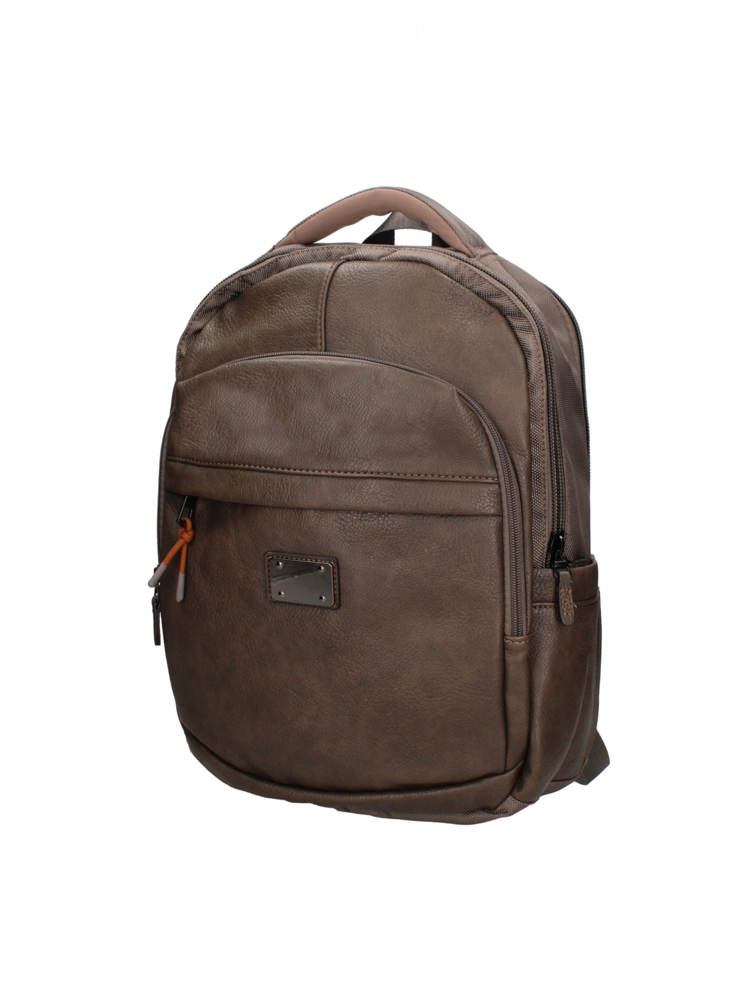 Zaino 'Zaino Coveri unisex poliestere - Chiusura zip e tasche laterali' di Coveri Collection in marrone