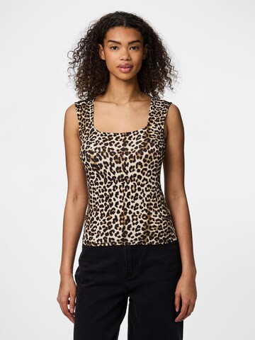 PIECES Top 'PCFylla' in Beige: Vorderseite