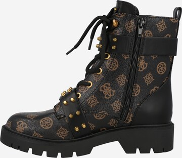 Bottines à lacets 'RODETA 3' GUESS en noir