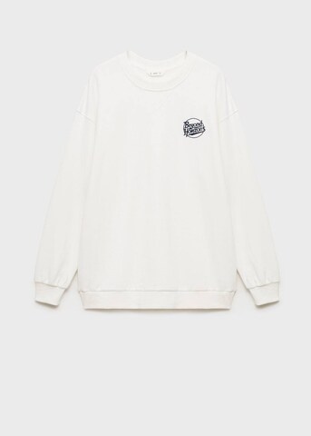 MANGO TEEN Sweatshirt 'Beyond' in Weiß