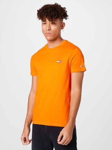 Tommy Jeans T-Shirt in Orange: Vorderseite