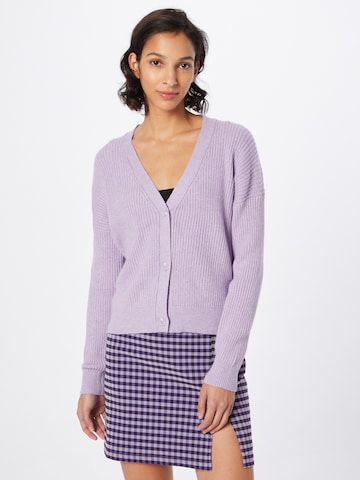 ONLY Knit Cardigan 'KATIA' in Purple: front
