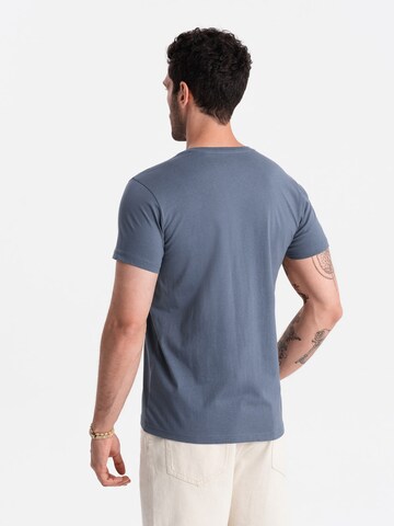 Ombre Shirt 'OM-TSBS-0146' in Blue