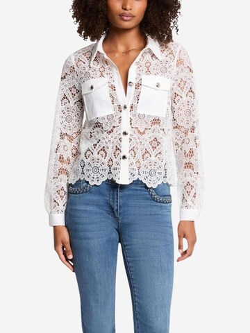 Morgan De Toi Blouse '251-CIVI' in Wit: voorkant