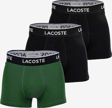 LACOSTE Boxerky – zelená: přední strana