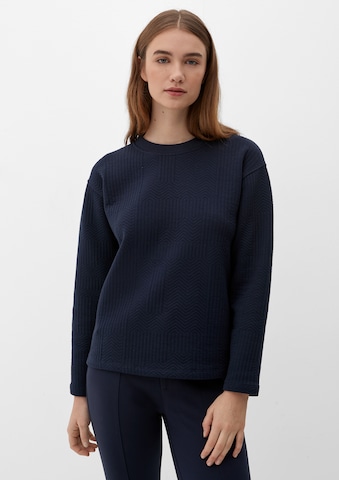 s.Oliver Sweatshirt in Blue: front