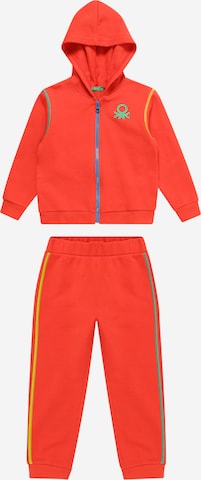 UNITED COLORS OF BENETTON - Ropa para correr en rojo: frente