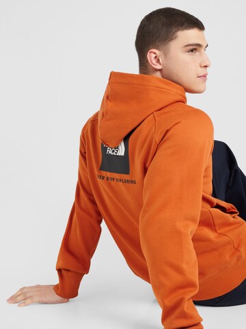 THE NORTH FACE Sweatshirt 'REDBOX' in Orange