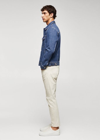 MANGO MAN Between-Season Jacket 'Ryan' in Blue